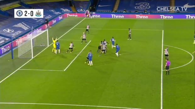 Werner finds the net vs Newcastle